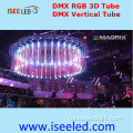 20cm diamita 3D LED CED TUBE DMX